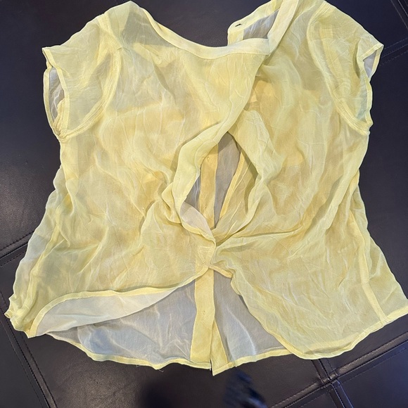 Free People Spellbound Button Up Golden XSmall - Picture 4 of 4